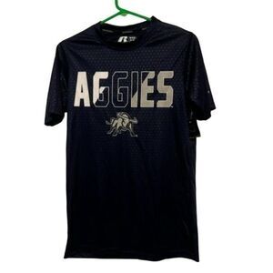 New Mexico State Aggies Size Small 34-36 Russell Polyester T-Shirt *New*